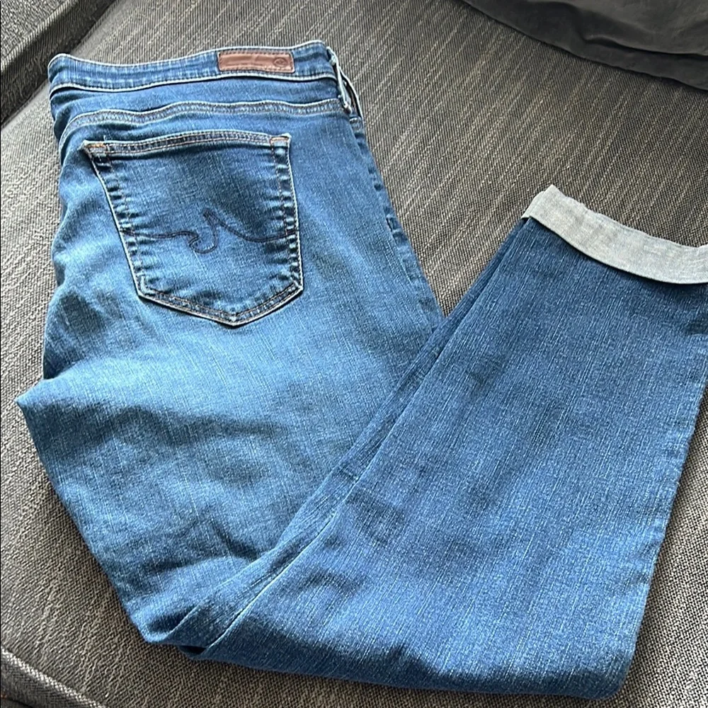 AG Adriano Goldschmied “The Stilt Roll-Up” Skinny Jeans with Rolled Ankle Hem - Picture 7 of 10